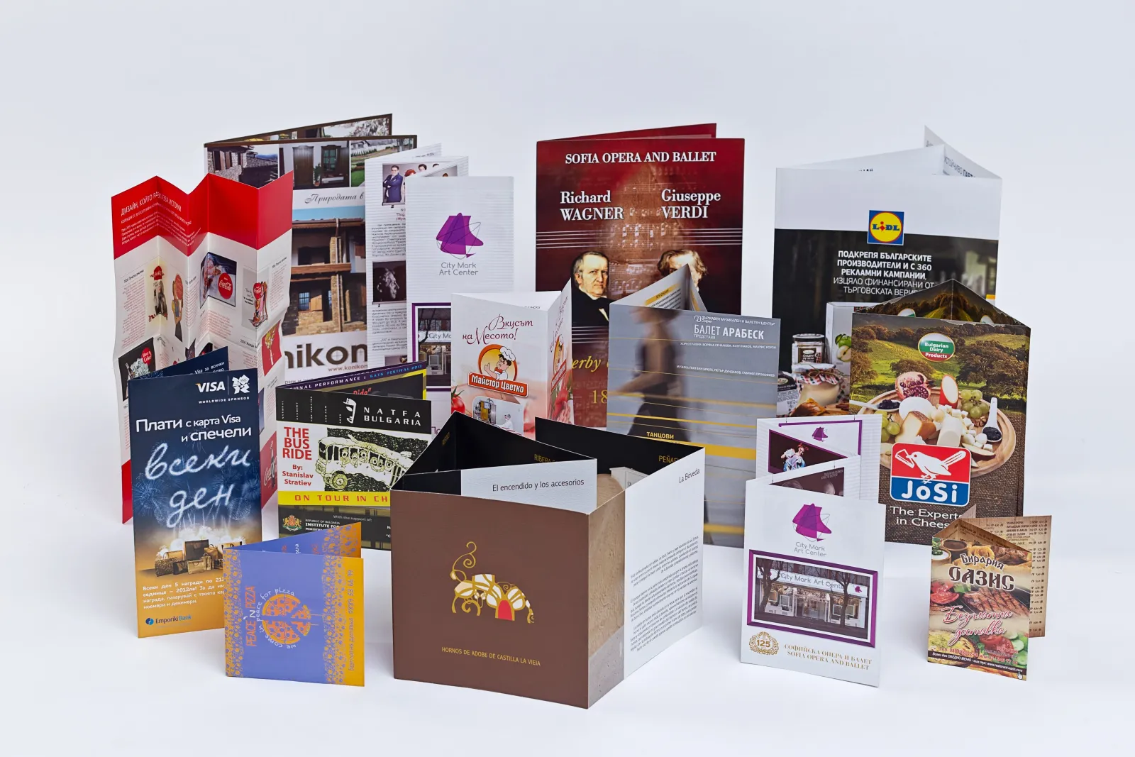 Folded leaflets